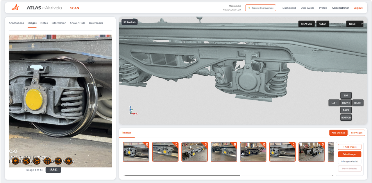 ATLAS Scan with image information