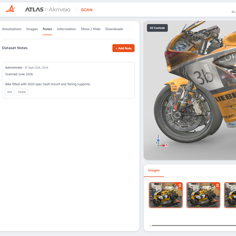 Atlas Scan engineering tools